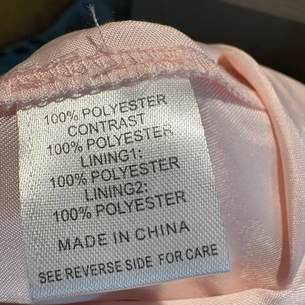 Embellished White and Pink Sweetheart Gown - Picture 8 of 9